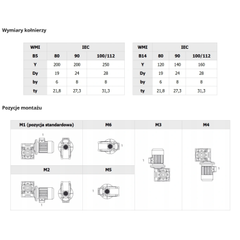 Reduktor PM 090 1/60 80 B5