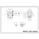 Reduktor PM 030 1/20 56 B14