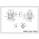 Reduktor PM 063 1/40 71 B14