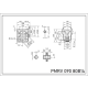 Reduktor PM 090 1/100 80 B14
