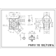 Reduktor PM 110 1/15 100 B14